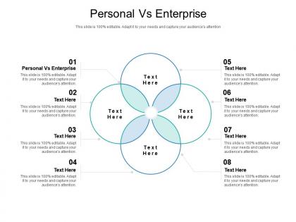 Personal vs enterprise ppt powerpoint presentation file layout cpb
