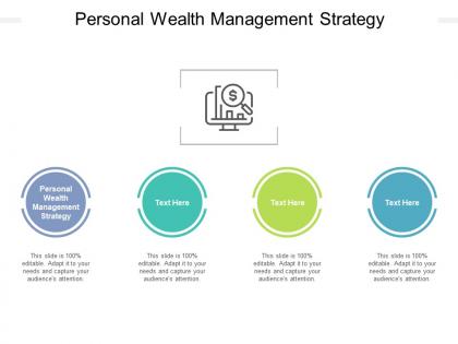 Personal wealth management strategy ppt powerpoint presentation inspiration influencers cpb