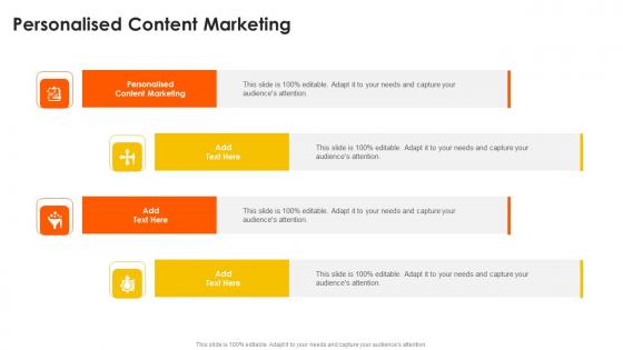 Personalised Content Marketing In Powerpoint And Google Slides Cpb