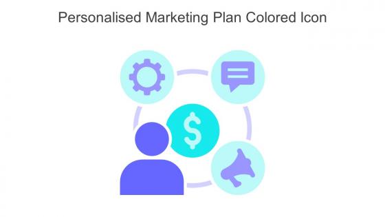 Personalised Marketing Plan Colored Icon In Powerpoint Pptx Png And Editable Eps Format