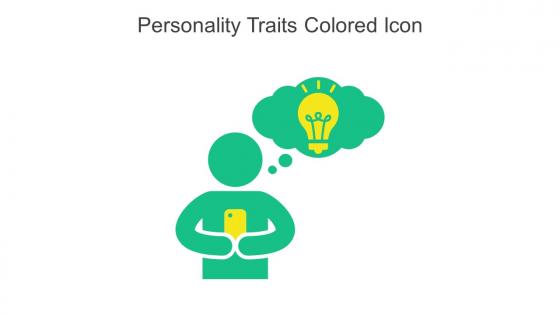 Personality Traits Colored Icon In Powerpoint Pptx Png And Editable Eps Format