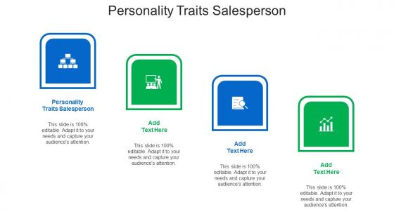 Personality Traits Salesperson Ppt Powerpoint Presentation Layouts Files Cpb