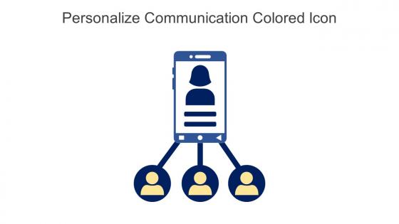 Personalize Communication Colored Icon In Powerpoint Pptx Png And Editable Eps Format