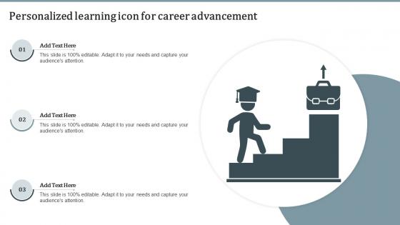 Personalized Learning Icon For Career Advancement