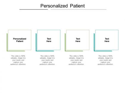 Personalized patient ppt powerpoint presentation show slide download cpb