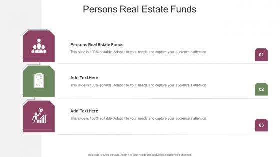 Persons Real Estate Funds In Powerpoint And Google Slides Cpb