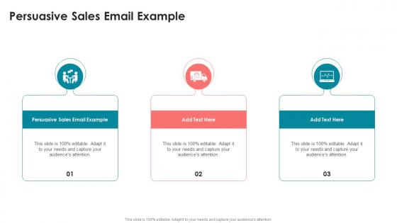 Persuasive Sales Email Example In Powerpoint And Google Slides Cpb