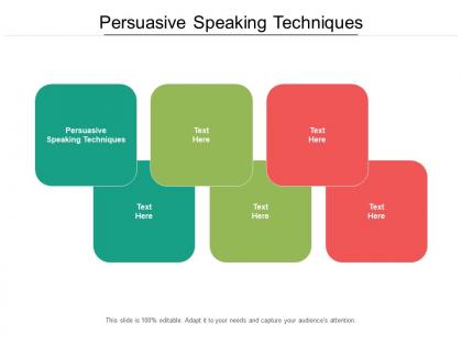 Persuasive speaking techniques ppt powerpoint presentation portfolio graphics example cpb
