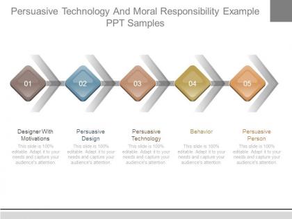 Persuasive technology and moral responsibility example ppt samples