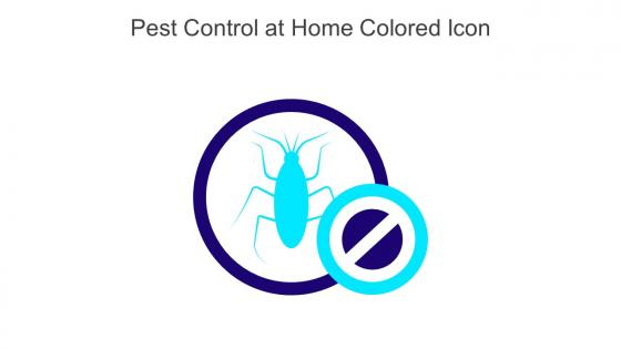 Pest Control At Home Colored Icon In Powerpoint Pptx Png And Editable Eps Format