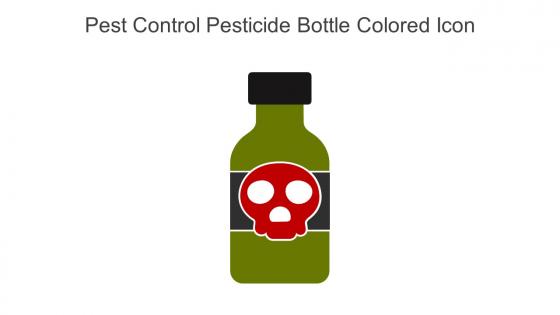Pest Control Pesticide Bottle Colored Icon In Powerpoint Pptx Png And Editable Eps Format