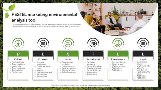 PESTEL Marketing Environmental Analysis Tool