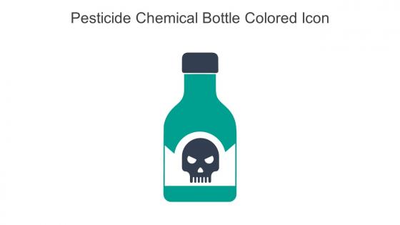 Pesticide Chemical Bottle Colored Icon In Powerpoint Pptx Png And Editable Eps Format