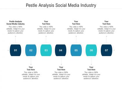 Pestle analysis social media industry ppt powerpoint presentation icon deck cpb