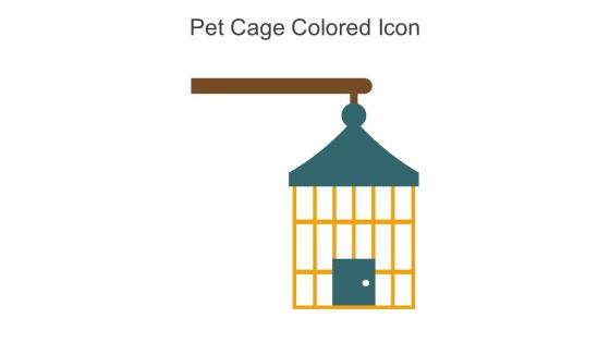 Pet Cage Colored Icon In Powerpoint Pptx Png And Editable Eps Format