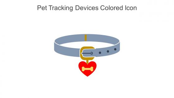 Pet Tracking Devices Colored Icon In Powerpoint Pptx Png And Editable Eps Format