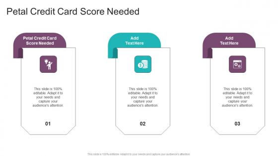 Petal Credit Card Score Needed In Powerpoint And Google Slides Cpb