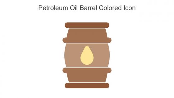 Petroleum Oil Barrel Colored Icon In Powerpoint Pptx Png And Editable Eps Format