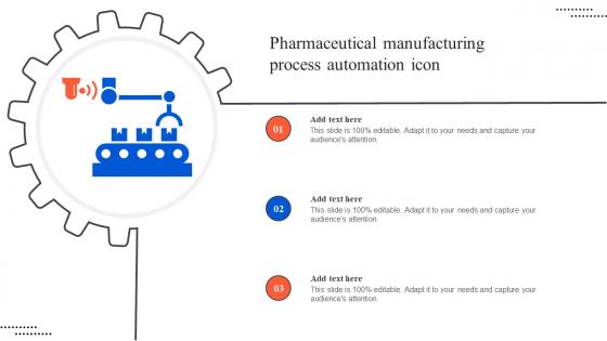 Pharmaceutical Manufacturing Process Automation Icon