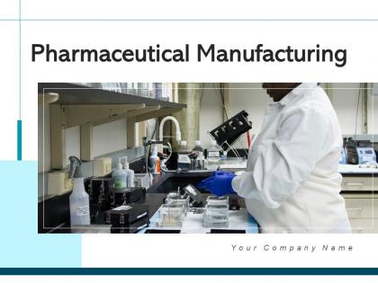 Pharmaceutical Manufacturing Research Process Products Laboratory Analysis