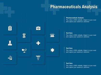 Pharmaceuticals analysis ppt powerpoint presentation show slide portrait