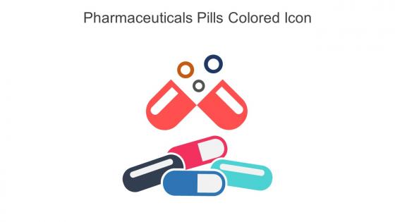 Pharmaceuticals Pills Colored Icon In Powerpoint Pptx Png And Editable Eps Format