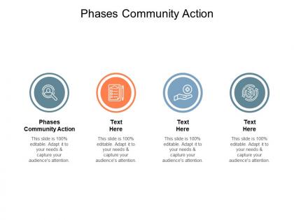 Phases community action ppt powerpoint presentation portfolio design inspiration cpb