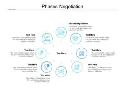 Phases negotiation ppt powerpoint presentation slides influencers cpb