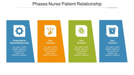Phases Nurse Patient Relationship Ppt Powerpoint Presentation Model Graphic Images Cpb