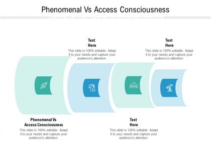 Phenomenal vs access consciousness ppt powerpoint presentation styles graphics design cpb