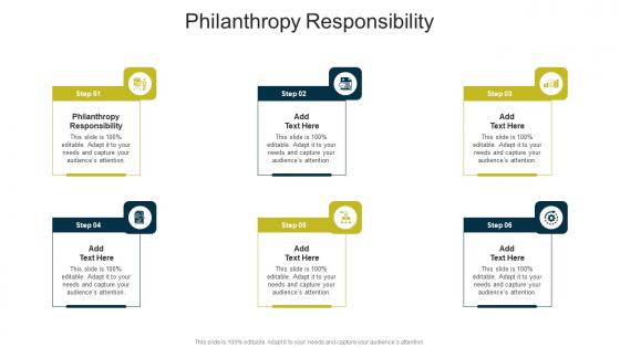Philanthropy Responsibility In Powerpoint And Google Slides Cpb