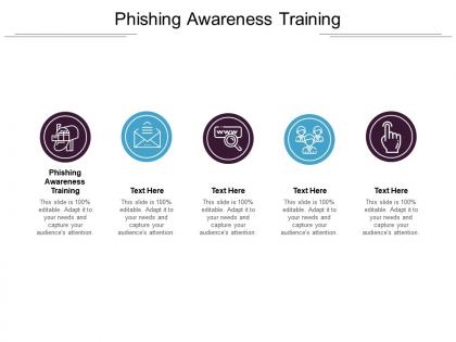 Phishing awareness training ppt powerpoint presentation pictures summary cpb