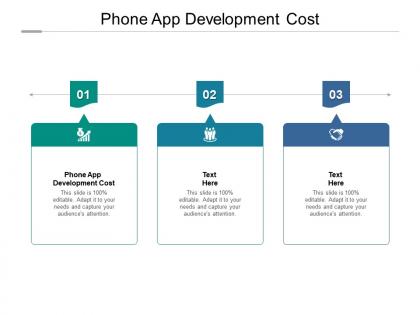 Phone app development cost ppt powerpoint presentation infographic template graphic tips cpb