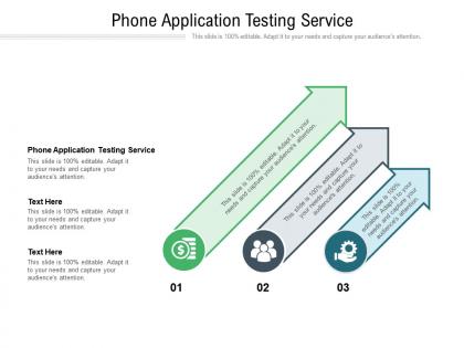 Phone application testing service ppt powerpoint presentation pictures information cpb
