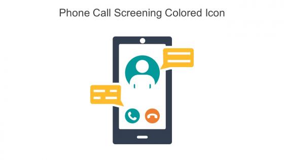 Phone Call Screening Colored Icon In Powerpoint Pptx Png And Editable Eps Format