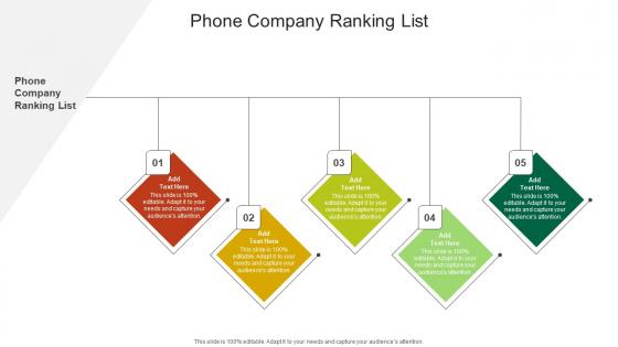 Phone Company Ranking List In Powerpoint And Google Slides Cpb