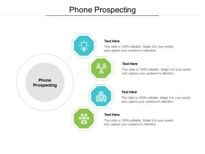 Phone prospecting ppt powerpoint presentation ideas cpb