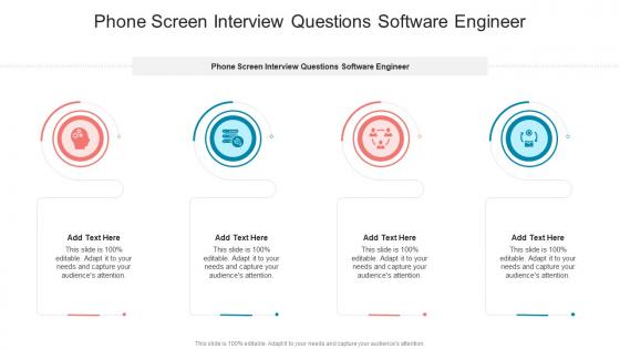 Phone Screen Interview Questions Software Engineer In Powerpoint And Google Slides Cpb