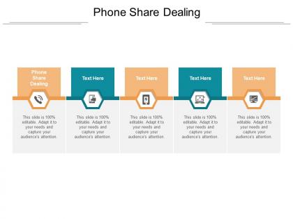 Phone share dealing ppt powerpoint presentation infographics sample cpb