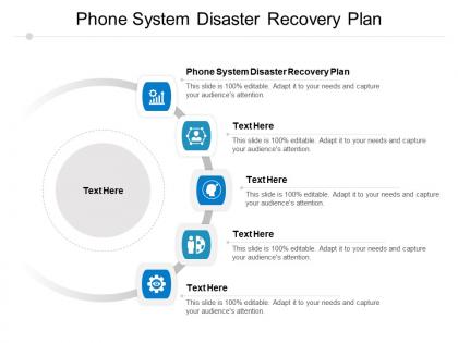 Phone system disaster recovery plan ppt powerpoint presentation professional picture cpb
