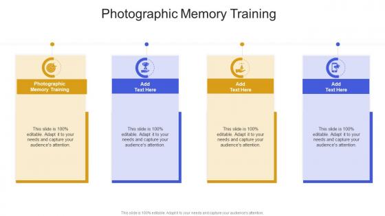 Photographic Memory Training In Powerpoint And Google Slides Cpb