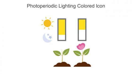 Photoperiodic Lighting Colored Icon In Powerpoint Pptx Png And Editable Eps Format