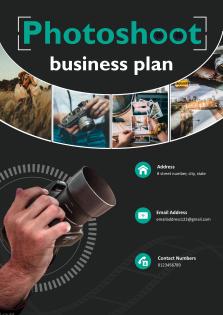 Photoshoot Business Plan Pdf Word Document