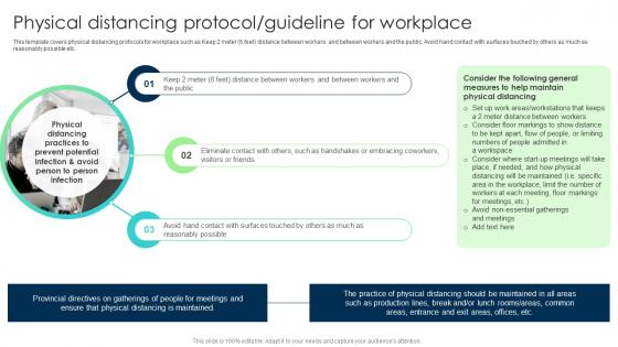 Physical Distancing Protocol Guideline For Workplace Business Transformation Guidelines