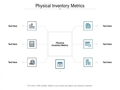 Physical inventory metrics ppt powerpoint presentation visual aids professional cpb
