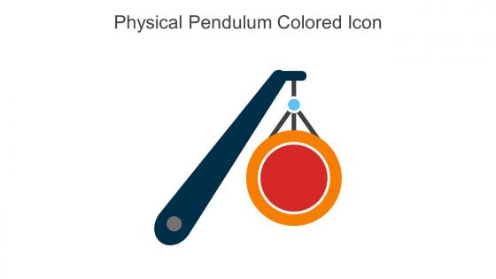 Physical Pendulum Colored Icon In Powerpoint Pptx Png And Editable Eps Format