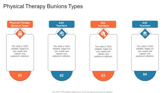 Physical Therapy Bunions Types In Powerpoint And Google Slides Cpb