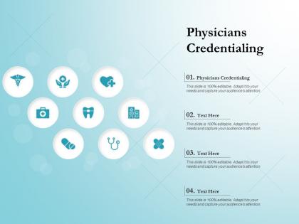 Physicians credentialing ppt powerpoint presentation inspiration portrait