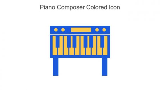 Piano Composer Colored Icon In Powerpoint Pptx Png And Editable Eps Format