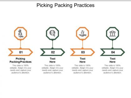 Picking packing practices ppt powerpoint presentation layouts graphics download cpb